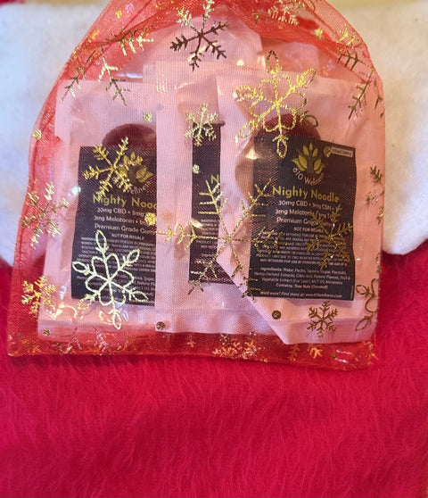 Holiday sample 6 pack of Nighty Noodle